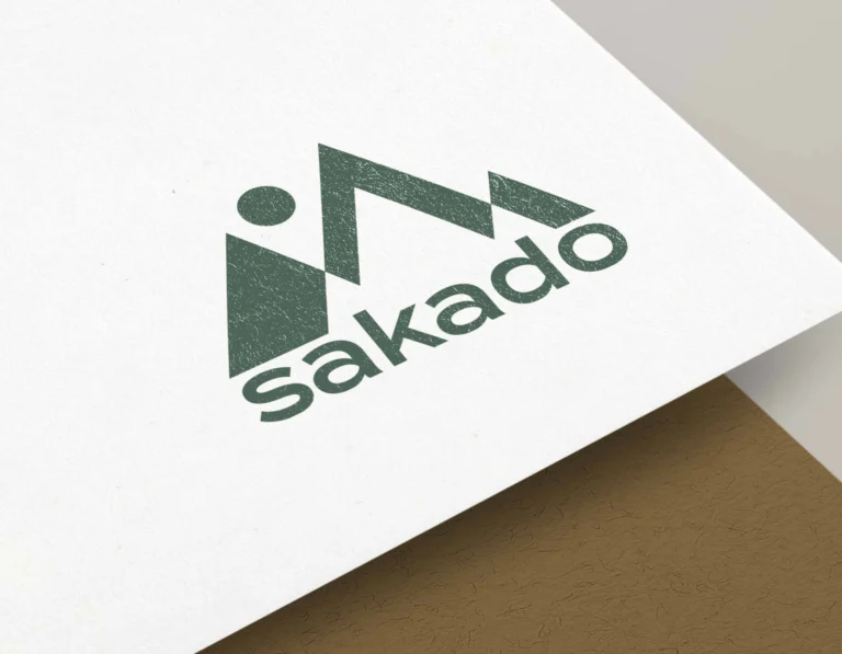 mockup paper sakado